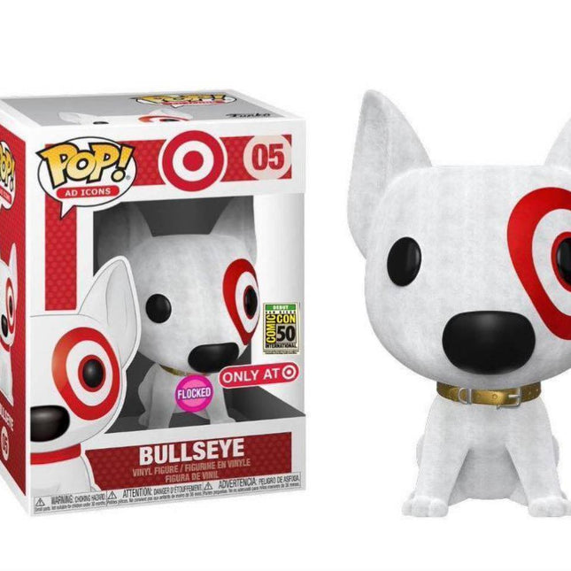 Funko Pop! Ad Icons x Target 'Bullseye Gold Collar' (Flocked) #05 SDCC Debut (Target Exclusive) - SOLE SERIOUSS (1)