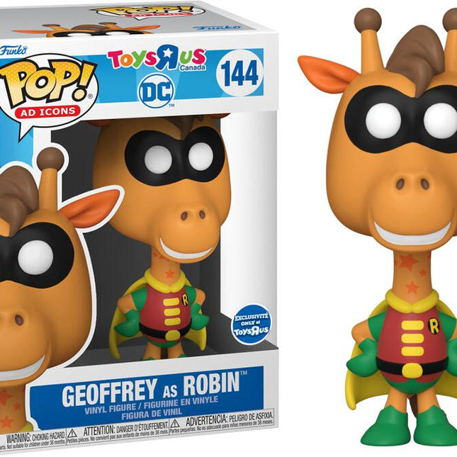 Funko Pop! Ad Icons x Toys R Us Canada x DC Comics 'Geoffrey as Robin' #144 (Toys R Us Exclusive) - SOLE SERIOUSS (1)