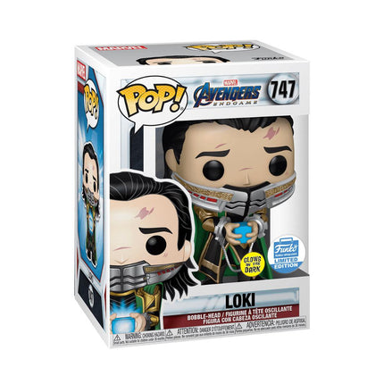 Funko Pop! x Disney x Marvel Avengers Endgame 'Loki' (Glow in the Dark) #474 (Funko Shop Exclusive) Bobble-Head - SOLE SERIOUSS (2)