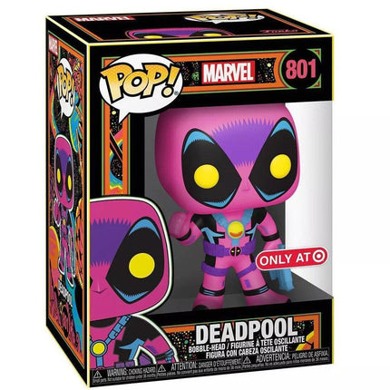 Funko Pop! x Disney x Marvel 'Deadpool' #801 (Target Exclusive) Bobble-Head - SOLE SERIOUSS (2)