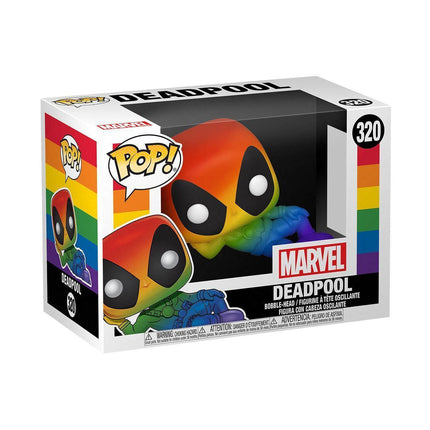 Funko Pop! x Disney x Marvel 'Deadpool Pride Rainbow' #320 Bobble-Head - SOLE SERIOUSS (3)