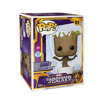 Funko Pop! x Disney x Marvel Guardians of the Galaxy 'Groot' (Flocked) #01 18" (Funko Shop Exclusive) - SOLE SERIOUSS (3)