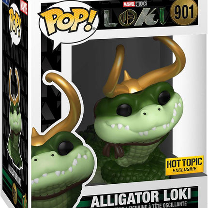 Funko Pop! x Disney x Marvel Loki 'Alligator Loki' #901 (Hot Topic Exclusive) Bobble-Head - SOLE SERIOUSS (3)