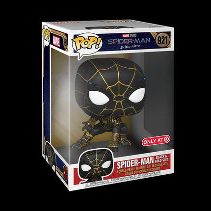 Funko Pop! x Disney x Marvel Spider-Man No Way Home 'Spider-Man Black & Gold Suit' #921 (Target Exclusive) Bobble-Head - SOLE SERIOUSS (2)