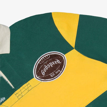 Godspeed 'Nostalgia' Classic Field Rugby L/S Shirt Green / Yellow - SOLE SERIOUSS (3)