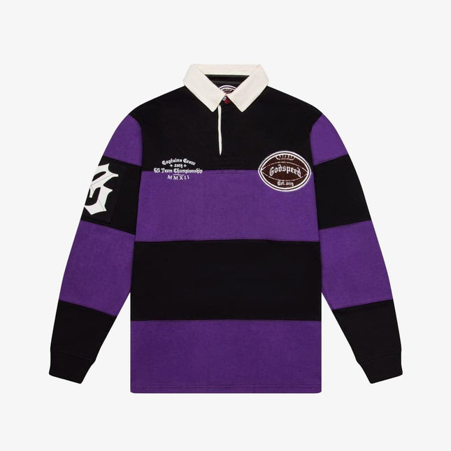 Godspeed 'Nostalgia' Classic Field Rugby L/S Shirt Purple / Black - SOLE SERIOUSS (1)