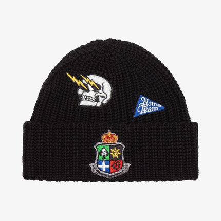 Godspeed 'Nostalgia' Rugby Patch Work Beanie Black - SOLE SERIOUSS (2)