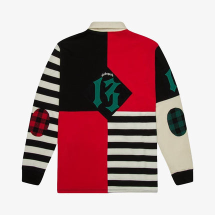 Godspeed 'Nostalgia' Union Rugby L/S Shirt Black / Red - SOLE SERIOUSS (2)