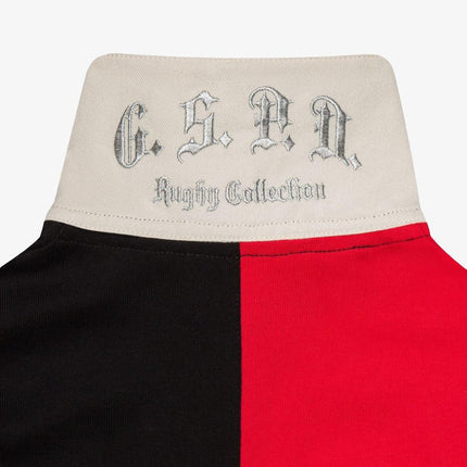 Godspeed 'Nostalgia' Union Rugby L/S Shirt Black / Red - SOLE SERIOUSS (3)