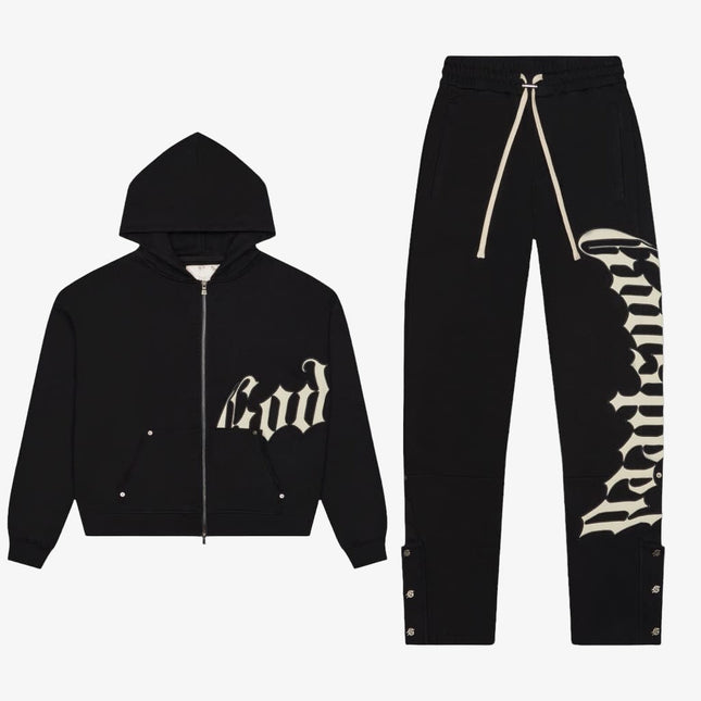 GODSPEED 'OG Logo' 400 GSM French Terry Sweatsuit Black (Hoodie & Sweatpants) - Atelier-lumieres Cheap Sneakers Sales Online (1)