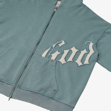 Godspeed 'OG Logo' 400 GSM French Terry Sweatsuit Washed Sea Foam (Hoodie & Sweatpants) - SOLE SERIOUSS (4)