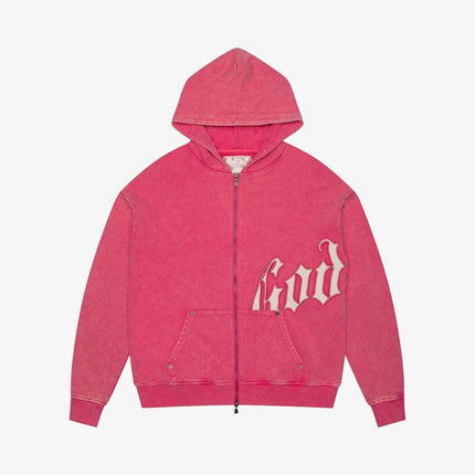 Godspeed 'OG Logo' 400 GSM French Terry Sweatsuit Washed Stardust Pink (Hoodie & Sweatpants) - SOLE SERIOUSS (2)