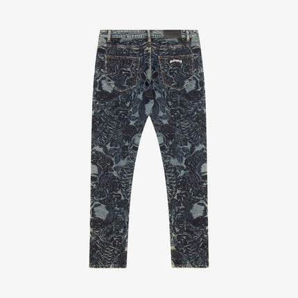 Godspeed 'Skulls & Roses' Black Everstitch Denim Jeans - SOLE SERIOUSS (2)