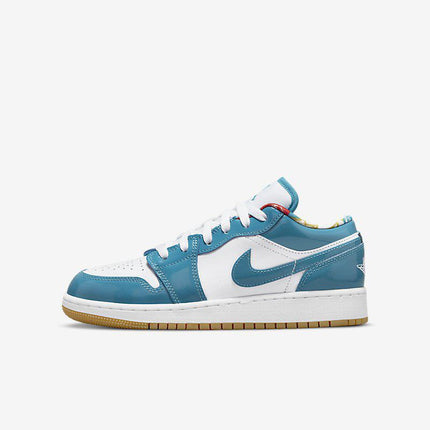 (GS) Air Jordan 1 Low SE 'Barcelona' (2021) DM0589-400 - SOLE SERIOUSS (1)