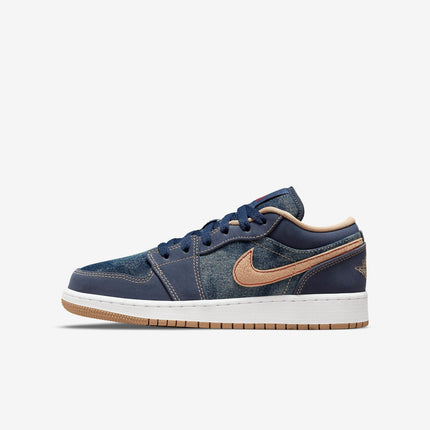 (GS) Air Jordan 1 Low SE 'Denim' (2021) DM4692-400 - SOLE SERIOUSS (1)