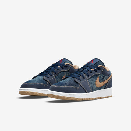 (GS) Air Jordan 1 Low SE 'Denim' (2021) DM4692-400 - SOLE SERIOUSS (3)