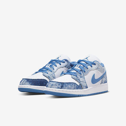 (GS) Air Jordan 1 Low 'Washed Denim' (2022) DM8947-100 - SOLE SERIOUSS (3)