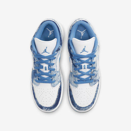 (GS) Air Jordan 1 Low 'Washed Denim' (2022) DM8947-100 - SOLE SERIOUSS (4)