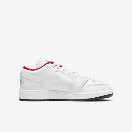 (GS) Air Jordan 1 Low 'White / Gym Red' (2022) 553560-164 - SOLE SERIOUSS (2)