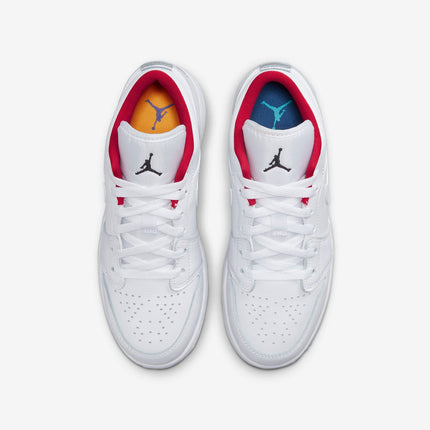 (GS) Air Jordan 1 Low 'White / Gym Red' (2022) 553560-164 - SOLE SERIOUSS (4)