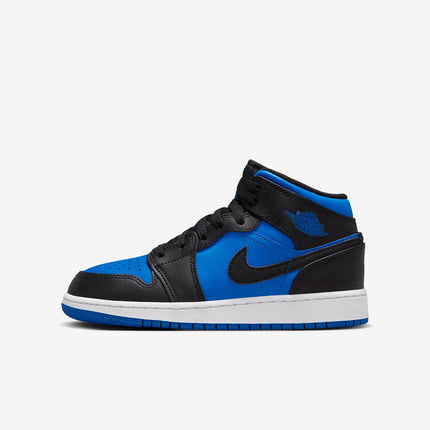 (GS) Air Jordan 1 Mid 'Black / Royal Blue' (2023) DQ8423-042 - SOLE SERIOUSS (1)