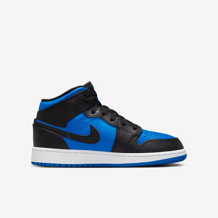 (GS) Air Jordan 1 Mid 'Black / Royal Blue' (2023) DQ8423-042 - SOLE SERIOUSS (2)