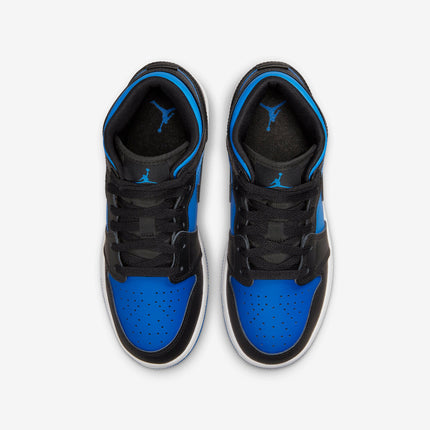 (GS) Air Jordan 1 Mid 'Black / Royal Blue' (2023) DQ8423-042 - SOLE SERIOUSS (5)