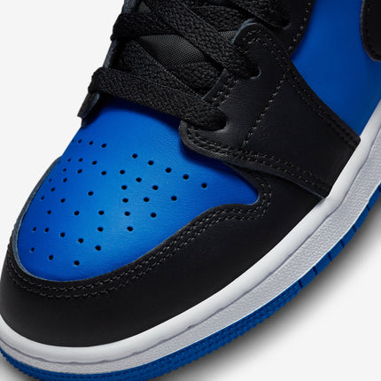 (GS) Air Jordan 1 Mid 'Black / Royal Blue' (2023) DQ8423-042 - SOLE SERIOUSS (6)