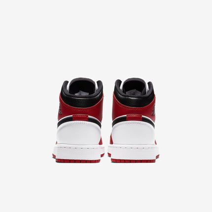 (GS) Air Jordan 1 Mid 'Chicago White Heel' (2020) 554725-173 - SOLE SERIOUSS (5)