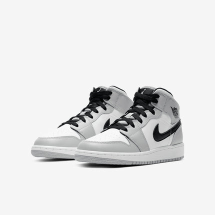 (GS) Air Jordan 1 Mid 'Light Smoke Grey' (2020) 554725-092 - SOLE SERIOUSS (3)