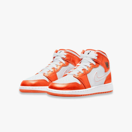 (GS) Air Jordan 1 Mid SE 'Electro Orange' (2021) DM4228-800 - SOLE SERIOUSS (3)