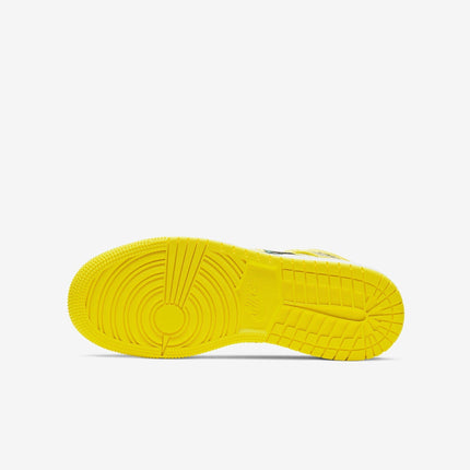 (GS) Air Jordan 1 Mid SE 'Floral Dynamic Yellow' (2020) AV5174-700 - SOLE SERIOUSS (6)
