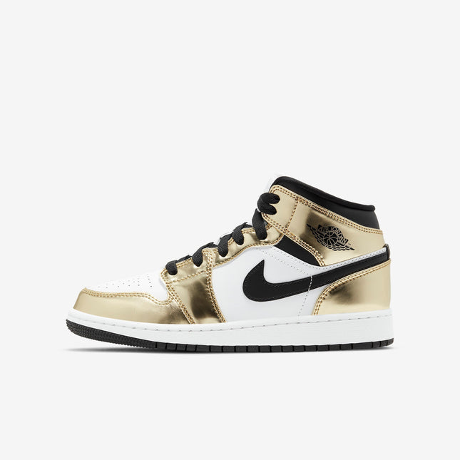 (GS) Air Jordan 1 Mid SE 'Metallic Gold' (2020) DC1420-700 - SOLE SERIOUSS (1)