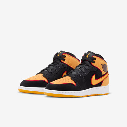 (GS) Air Jordan 1 Mid SE 'Vivid Orange' (2023) FJ4924-008 - SOLE SERIOUSS (3)