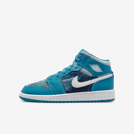 (GS) Air Jordan 1 Mid 'Washed Denim' (2022) DM8951-400 - SOLE SERIOUSS (1)