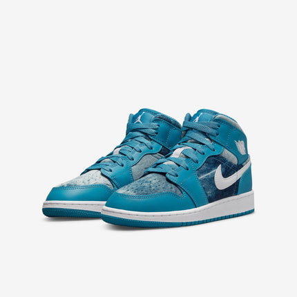 (GS) Air Jordan 1 Mid 'Washed Denim' (2022) DM8951-400 - SOLE SERIOUSS (3)