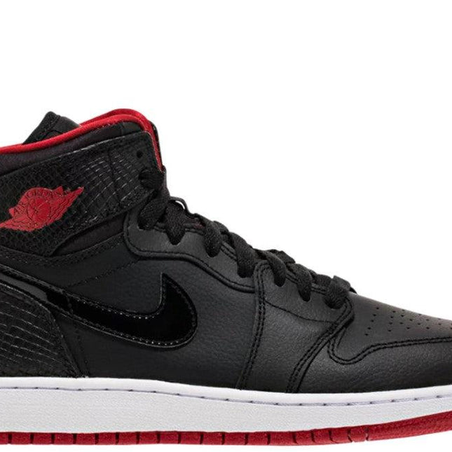 (GS) Air Jordan 1 Retro High OG 'Bred Snake' (2016) 705300-021 - SOLE SERIOUSS (1)