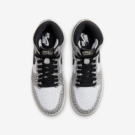 (GS) Air Jordan 1 Retro High OG 'White Cement / Elephant Print' (2023) FD1437-052 - SOLE SERIOUSS (4)