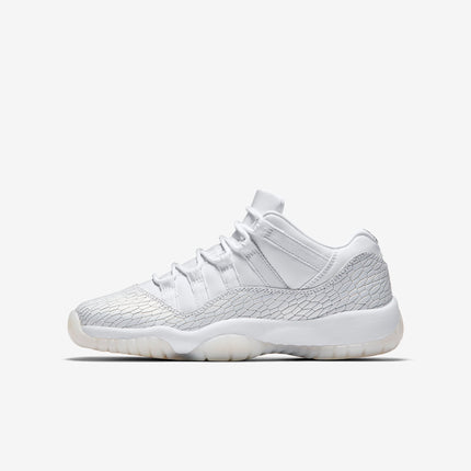 (GS) Air Jordan 11 Retro Low Premium 'Heiress Frost White Snakeskin' (2017) 897331-100 - SOLE SERIOUSS (1)