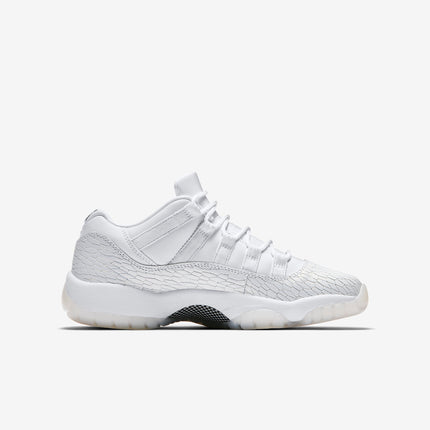 (GS) Air Jordan 11 Retro Low Premium 'Heiress Frost White Snakeskin' (2017) 897331-100 - SOLE SERIOUSS (2)