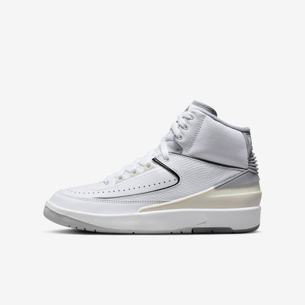 (GS) Air Jordan 2 Retro 'Cement Grey' (2023) DQ8562-100 - SOLE SERIOUSS (1)