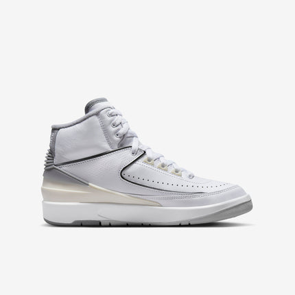 (GS) Air Jordan 2 Retro 'Cement Grey' (2023) DQ8562-100 - SOLE SERIOUSS (2)