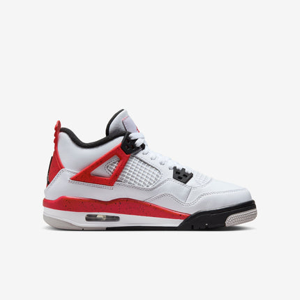 (GS) Air Jordan 4 Retro 'Red Cement' (2023) 408452-161 - Atelier-lumieres Cheap Sneakers Sales Online (2)