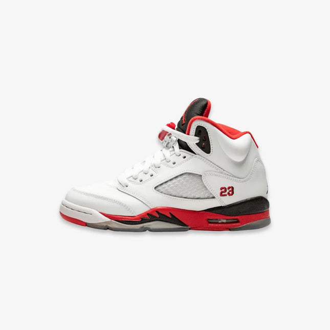 *PRE-ORDER* (GS) Air Jordan 5 Retro 'Fire Red / Black Tongue' (2025) - SOLE SERIOUSS (1)