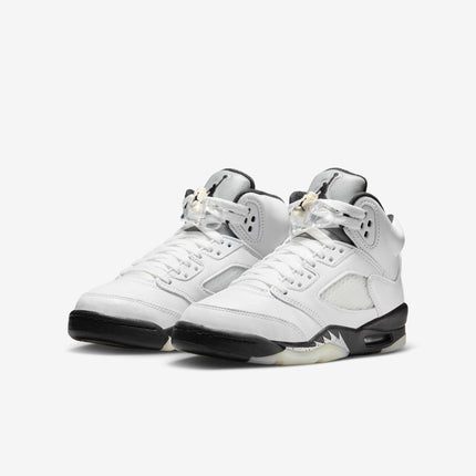 (GS) Air Jordan 5 Retro 'Reverse Metallic / Oreo 2.0' (2024) 440888-110 - SOLE SERIOUSS (3)