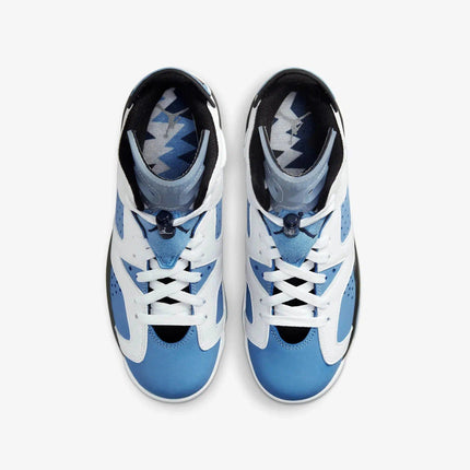 (GS) Air Jordan 6 Retro 'White / UNC University Blue' (2022) 384665-410 - SOLE SERIOUSS (4)