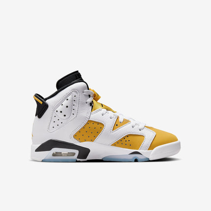 (GS) Air Jordan and 6 Retro 'White / Yellow Ochre' (2024) 384665-170 - Atelier-lumieres Cheap Sneakers Sales Online (2)