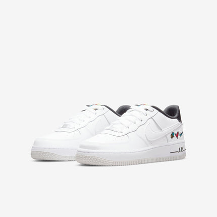 (GS) Nike Air Force 1 Low LV8 1 'Peace, Love, Swoosh' (2021) DM8154-100 - SOLE SERIOUSS (4)