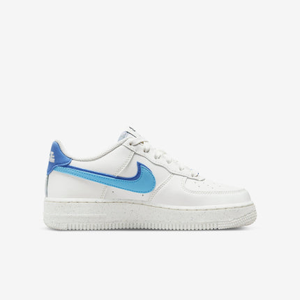 (GS) Nike Air Force 1 Low LV8 '82 Double Swoosh Medium Blue' (2022) DQ0359-100 - SOLE SERIOUSS (2)