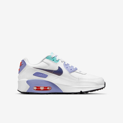 (GS) Nike Air Max 90 LTR SE 2 'Purple Dust' (2021) CZ4500-100 - SOLE SERIOUSS (2)